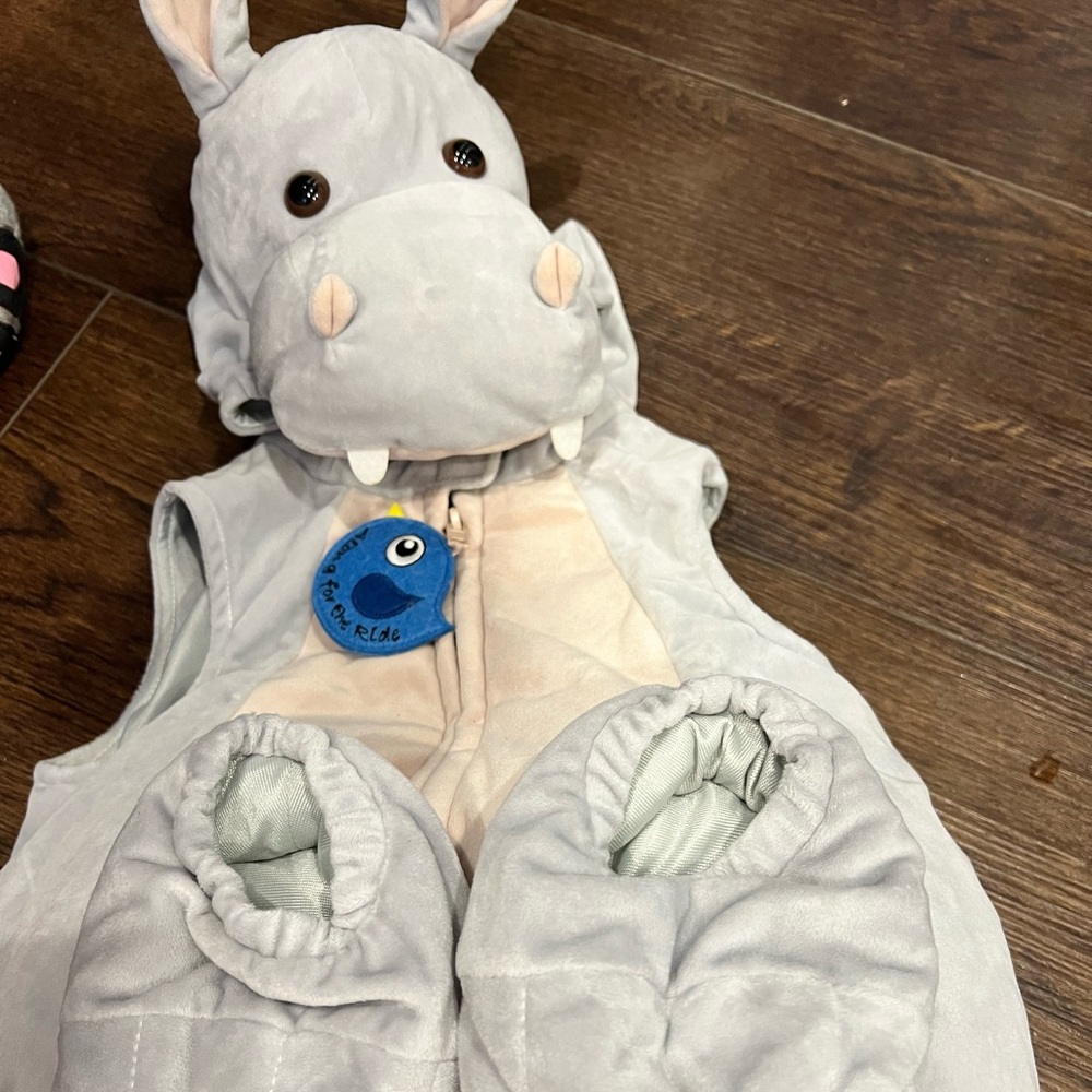 Hippo Costume 6-9 M